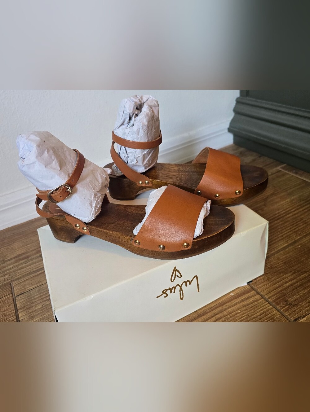Lulus Willy Clogs In Cognac - Picture 4 of 9